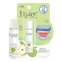  Son Dưỡng Không Màu Chuyển Kem Mịn Lipice Lipbalm Creamy Natural Spf15 - Hương Táo 4.3G - Date 4 
