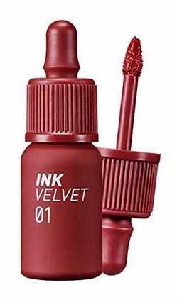  Son kem lì Peripera Ink Velvet Tint Good Brick 01 - Đỏ trầm - DATE 