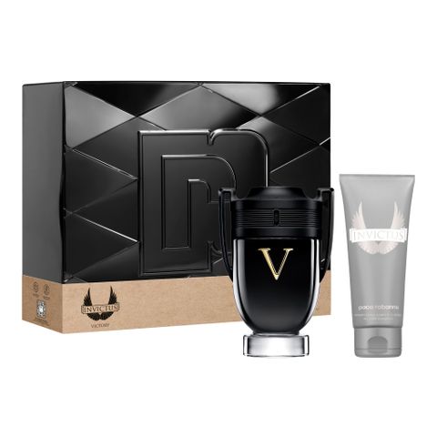  Nước Hoa Paco Rabanne Invictus Victory Set (EDP 100ml + SG 100ml) for Men 