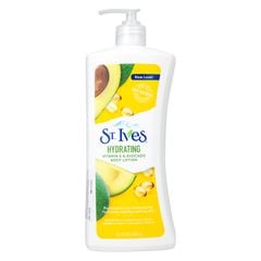  Sữa Dưỡng Thể Vitamin E & Bơ Dưỡng Ẩm Da St.Ives Hydrating Vitamin E & Avocado Body Lotion 621ml 