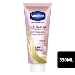  VASELINE SDT Gluta-Hya Dưỡng Da Sáng Mượt Rạng Rỡ 330ML 