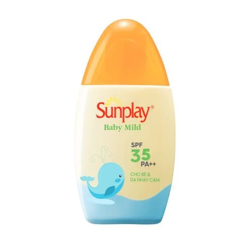  Sữa chống nắng cho bé và da nhạy cảm Sunplay Baby Mild SPF35 PA++ 30g 