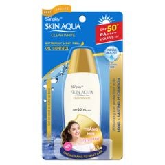  Sữa Chống Nắng Sunplay Skin Aqua Clear White Spf50+ Pa++++ 55G 