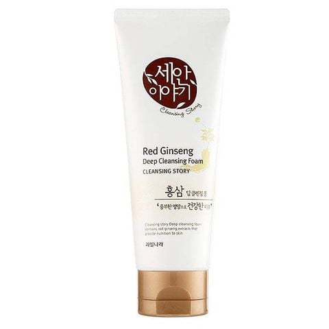  Sữa Rửa Mặt Kelanara Red Ginseng Foam Cleansing 120 g 