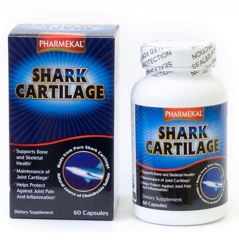  Viên Uống Vi Cá Mập Pharmekal Shark Cartilage 500 - Medibeauty - Robinson Pharma Usa 60 viên 