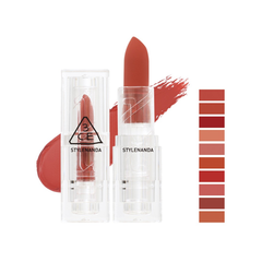  Son Thỏi Lì 3CE Soft Matte Lipstick Giving Pleasure - Cam Đỏ 3.5g 