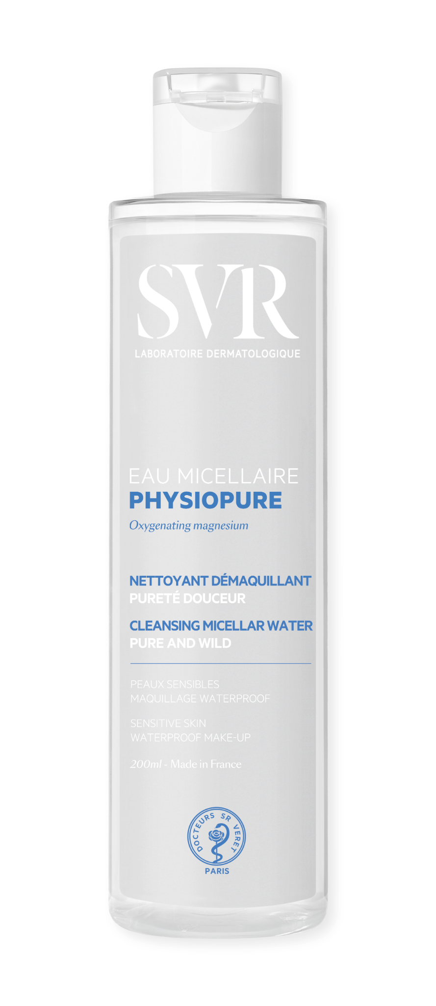  Nước Tẩy Trang Dành Cho Da Nhạy Cảm Svr Micellar Physiopure Eau Micellaire 200ml. 