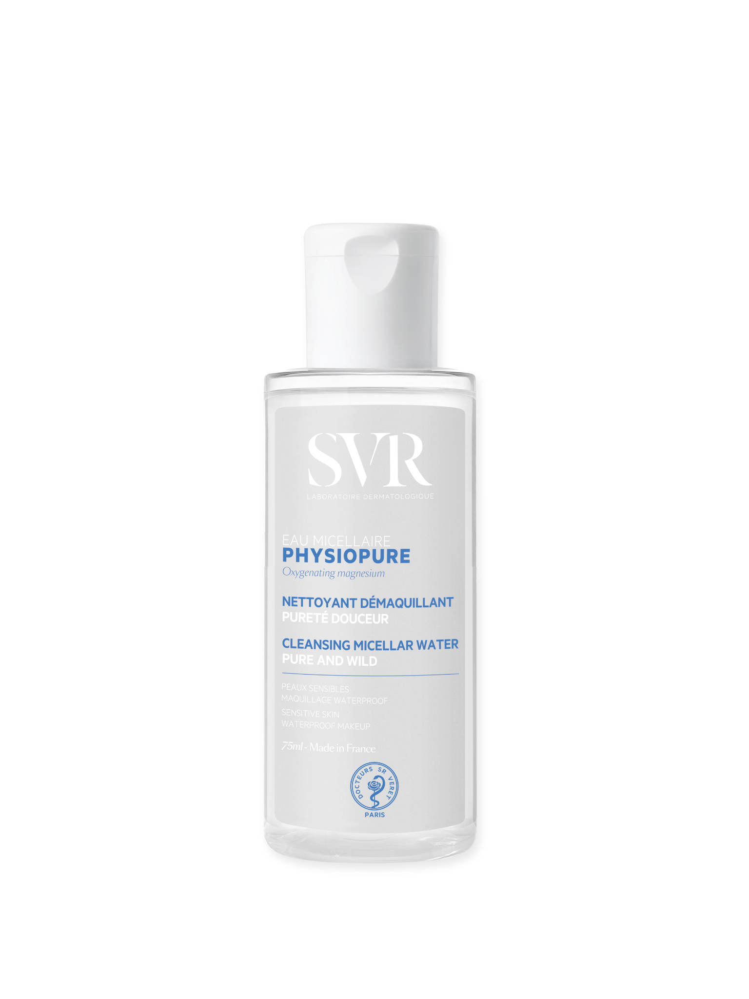  Nước Tẩy Trang Dành Cho Da Nhạy Cảm Svr Micellar Physiopure Eau Micellaire 75ml 
