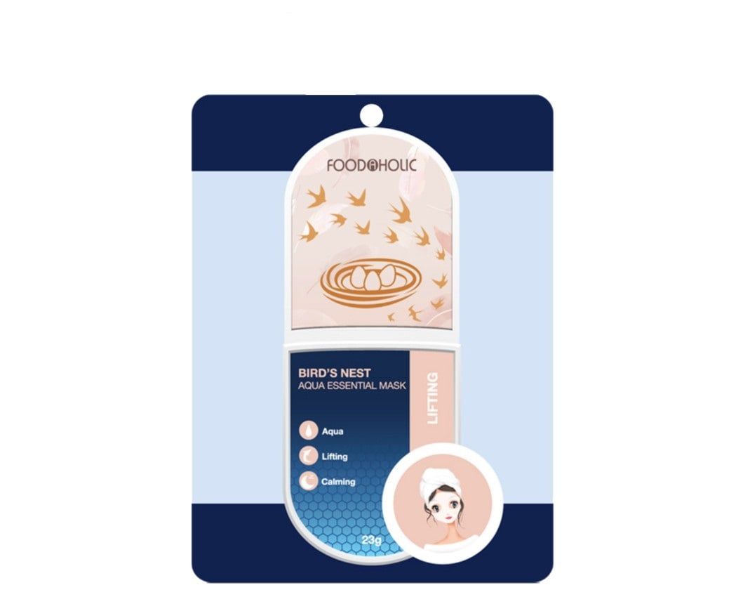  Mặt Nạ Foodaholic Chiết Xuất Tổ Yến Cấp Nước, Hỗ Trợ Nâng Cơ. 