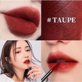  Son Kem Lì 3CE Mịn Màng Như Nhung Taupe - Đỏ Gạch 4g Velvet Lip Tint 