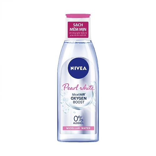  Nước Tẩy Trang Nivea Tinh Chất Ngọc Trai Sáng Da Pearl White Micellair Oxygen Boost Micellar Water  200ml 