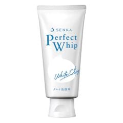  Sữa Rửa Mặt Đất Sét Trắng Senka Perfect Whip White Clay 120G - NEW 