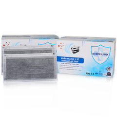  Khẩu Trang Y Tế Than Hoạt Tính 4 Lớp Dr. Medical Mask - 50 miếng 