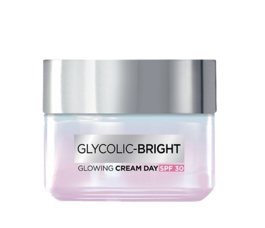  Kem Dưỡng Sáng Da, Mờ Thâm Nám Ban Ngày L'Oreal Paris Glycolic (Aha) Glowing Cream Day - Spf 30 50ml. 