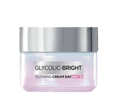 Kem Dưỡng Sáng Da, Mờ Thâm Nám Ban Ngày L'Oreal Paris Glycolic (Aha) Glowing Cream Day - Spf 30 50ml 