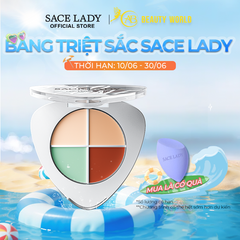  Bảng Che Khuyết Điểm 4 Màu Sace Lady Pro Zone Concealer Palette 01 5.6g 