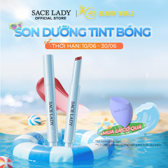 Son Tint Bóng Sace Lady Airy Fresh Glasting Water tint Lipstick 01 1.8g 