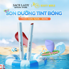  Son Tint Bóng Sace Lady Airy Fresh Glasting Water tint Lipstick 05 1.8g 