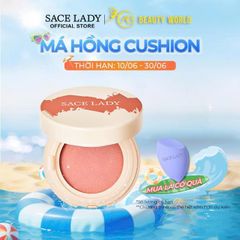  Má Hồng Đất Sét Sace Lady Air Cushion Clay Blush 02 3G 