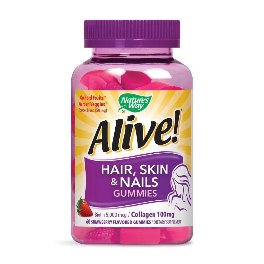 Alive Hair Skin & Nail Gummiesl 60 viên – AB BEAUTY WORLD