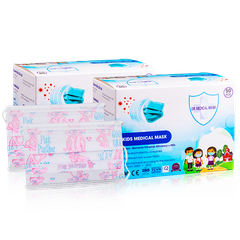  Khẩu Trang Y Tế Trẻ Em Hoạt Hình 4 Lớp Kids Medical Mask - 50 Miếng - NEW 
