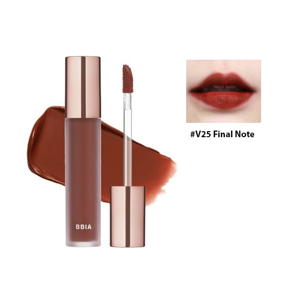 Son kem BBIA LAST VELVET TINT V25 FINAL NOTE – AB BEAUTY WORLD