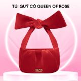 Túi tiểu thư nhung Queen Of Rose 201124 - KM