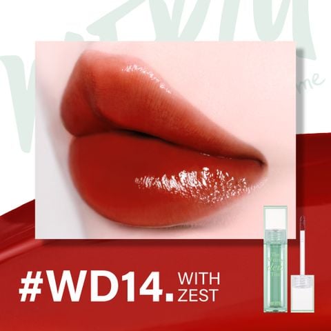  Son Tint Bóng Merzy The Watery Dew Tint #WD14 With Zest 