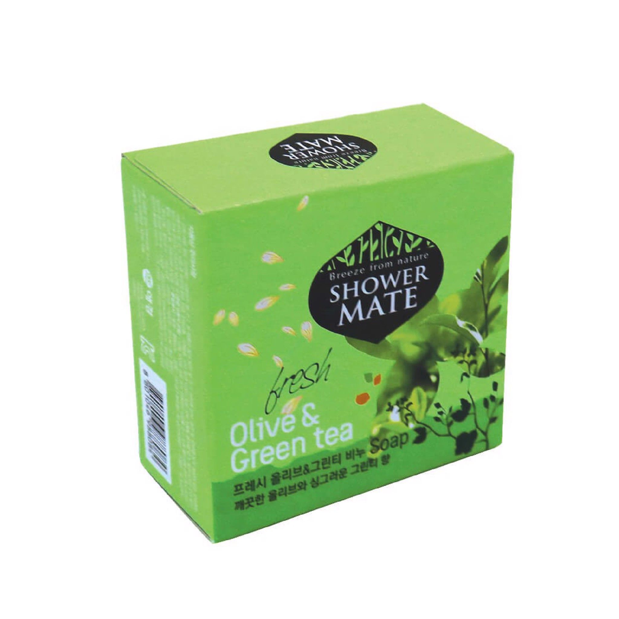  Xà bông tắm dưỡng da Shower Mate olive & Green tea 100g 
