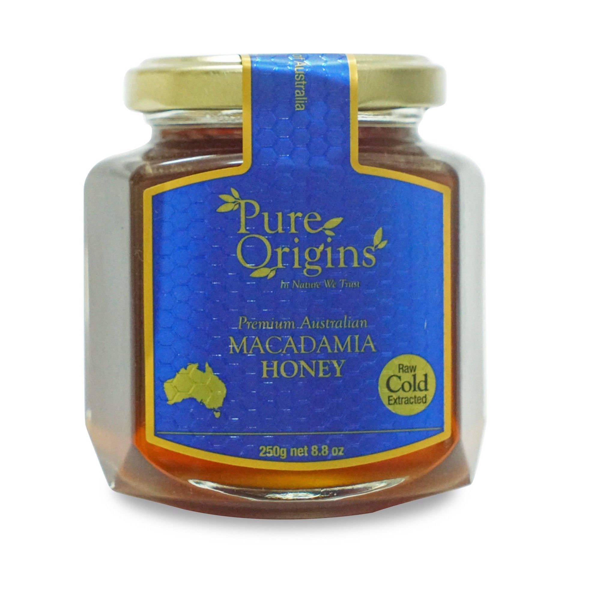  Mật Ong Pure Origins Hoa Macadamia (250g) - Úc 