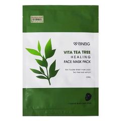  Mặt Nạ Bnbg Tràm Trà Giúp Thải Độc Da, Giảm Mụn 30ml Vita Tea Tree Healing Face Mask Pack 