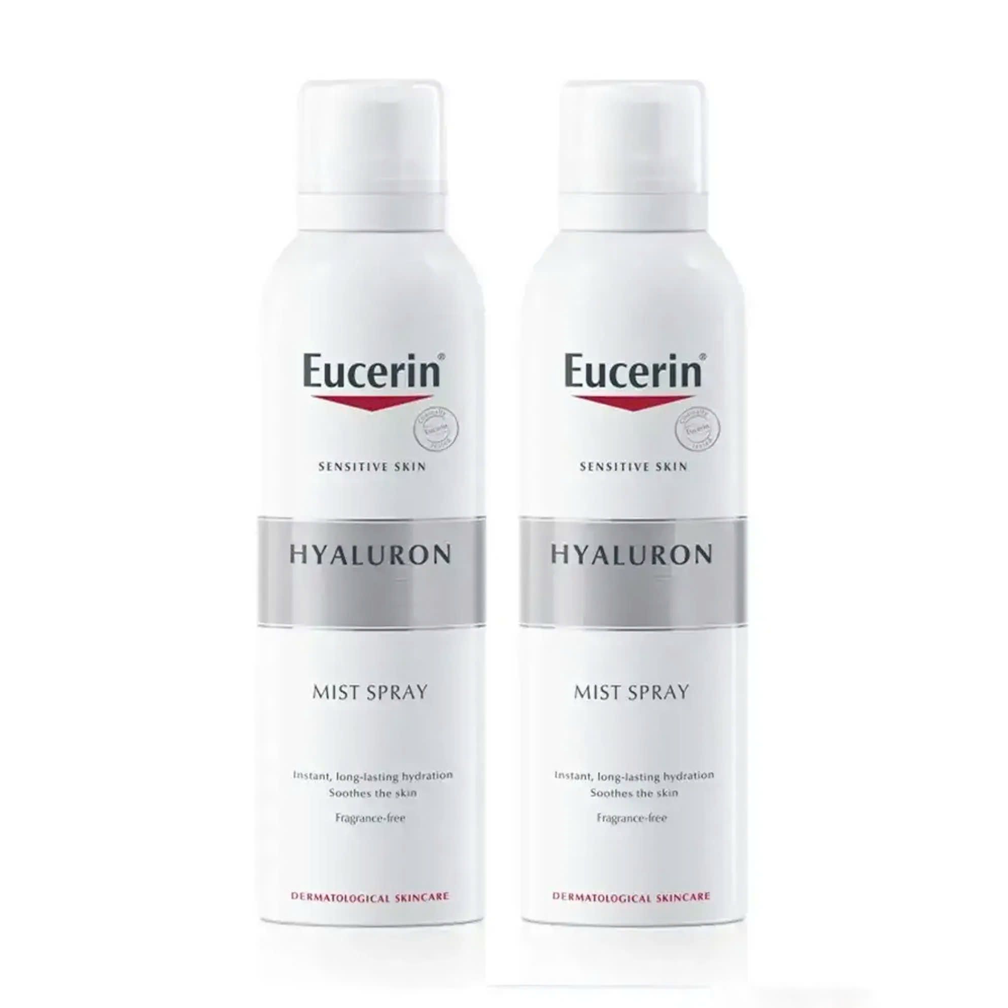  Combo 2 Xịt Khoáng Eucerin Hyaluron Mist Spray Cấp Ẩm Cho Da Nhạy Cảm 150ml. 