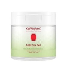  Cotton Pad Làm Sạch Se Khít Chân Lông Cell Fusion C Pore Tox Pad 140ml. 