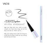 Bút Kẻ Mắt Nước Vacosi Không Lem Lâu Trôi Vacosi 24H Waterproof Pen 01 Black 0.6G 