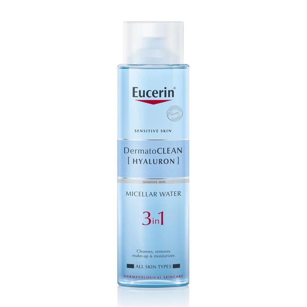  Nước Tẩy Trang Dịu Nhẹ Eucerin Dermatoclean Hyaluron Micellar Water 3In1 400ml 