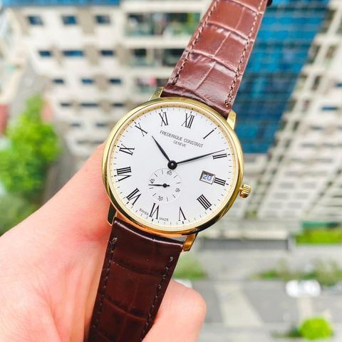  A - Frederique Constant Slimline Gold - FC-245WR5S5 ( 245WR5S5 ) ( FC245WR5S5) 