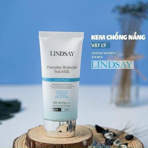  Kem chống nắng vật lý Lindsay 50g 