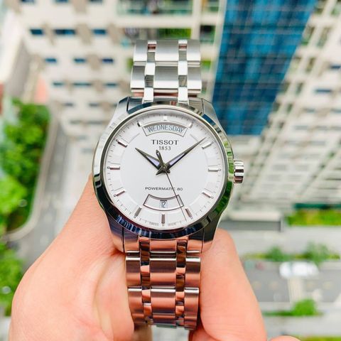  A - Tissot Automatic Couturier DayDate White - T035.407.11.031.01 ( T0354071103101 ) 