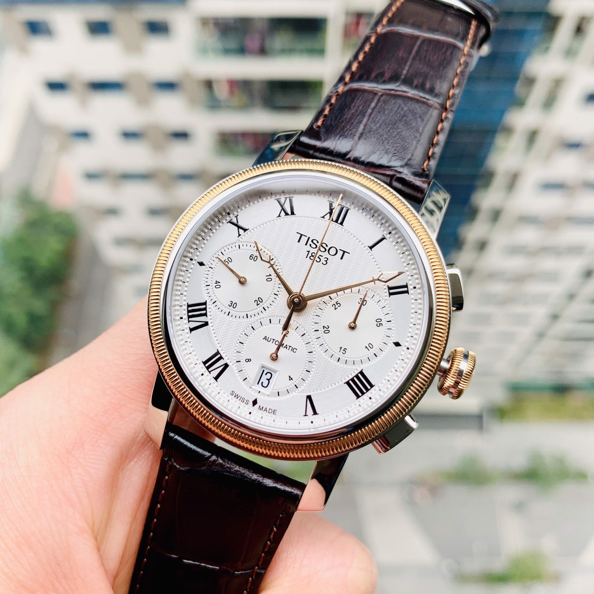 Tissot bridgeport shop automatic chronograph
