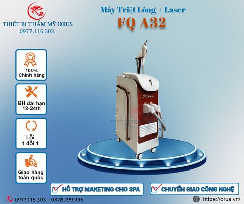  MÁY TRIỆT LÔNG LASER FQ A32 