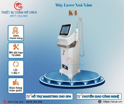  MÁY LASER K4  KOREA PREMIUM 