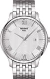 Tissot Tradition Silver Dial Stainless Steel T063.610.11.038.00 ( T0636101103800 )