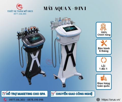  MÁY AQUA SKIN 9 IN 1 - MÁY CHĂM SÓC DA CHUYÊN SÂU 