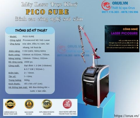  MÁY LASER TRỤC KHUỶ  PICOSURE 