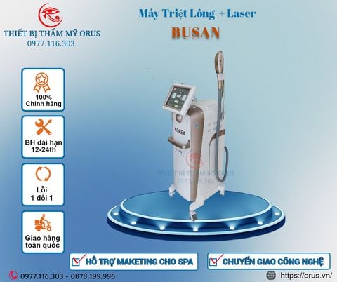  MÁY TRIỆT LÔNG LASER KOREA BUSAN 