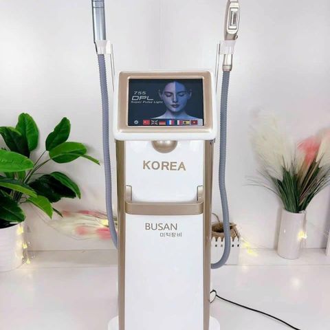  MÁY TRIỆT LÔNG LASER BUSAN 2 IN 1 