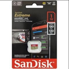 Thẻ Nhớ MicroSDXC SanDisk Extreme V30 A2 1TB 190MB/s