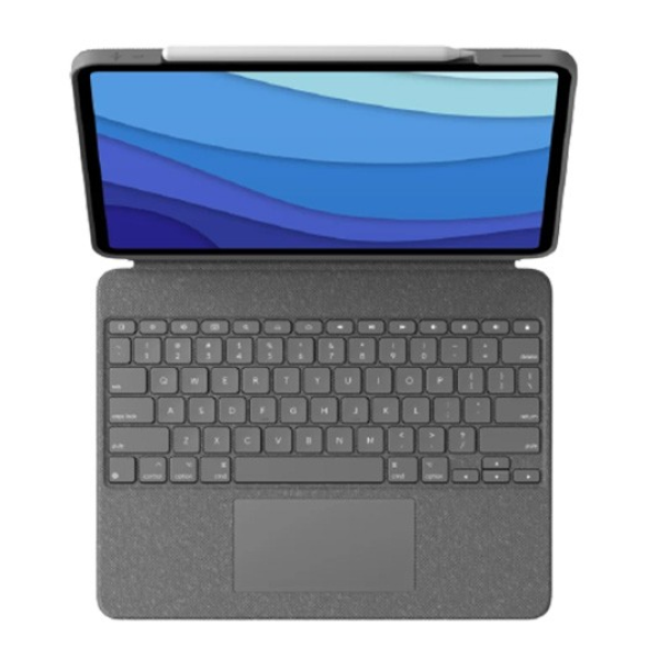 Bao da kèm bàn phím Logitech Combo Touch cho iPad Pro 12.9 2021