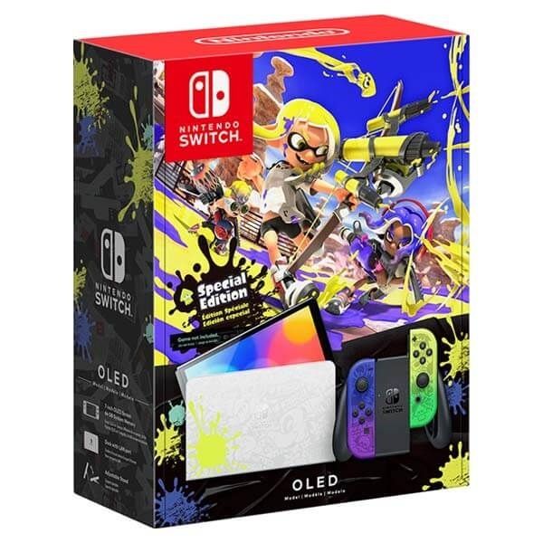 [HACK] Máy Nintendo Switch OLED Splatoon 3 + Thẻ nhớ 512GB (Cũ/2nd)
