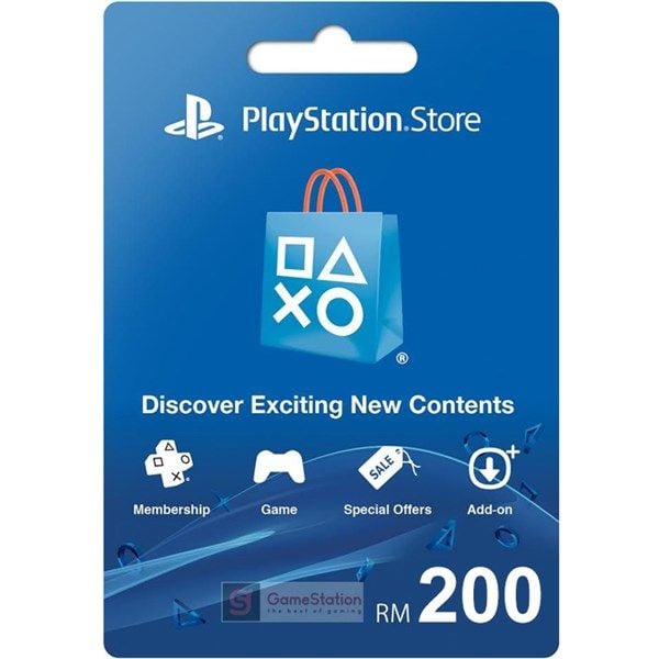 Thẻ PSN RM200 - Malaysia